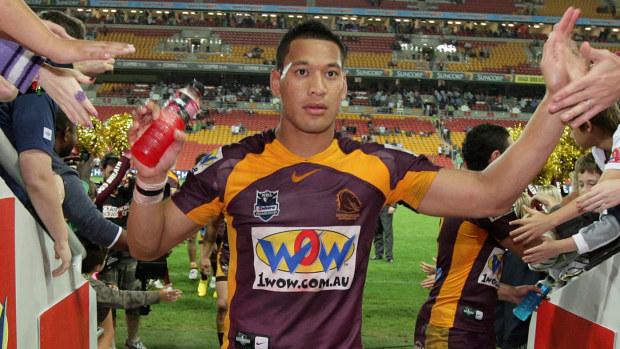 Israel Folau in 2010