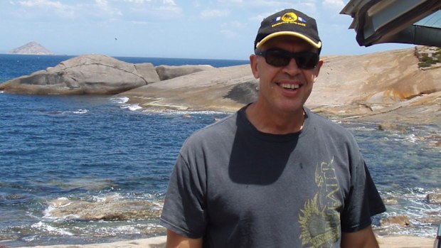 Gary Johnson had only just jumped in the water when he was savaged by a great white shark.