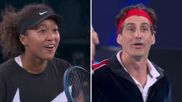 Noami Osaka and Andy Lee 1 Point Slam 2026 Australian Open