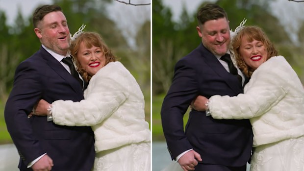 Tim and Katie wedding MAFS 2025 recoil