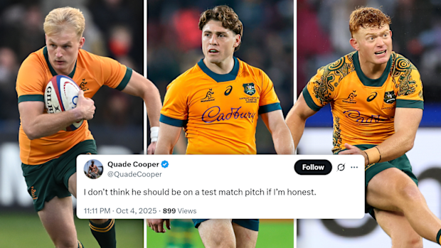 Quade Cooper tiene su opinión sobre los Wallabies.