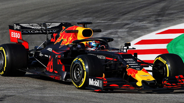Pierre Gasly driving for Red Bull