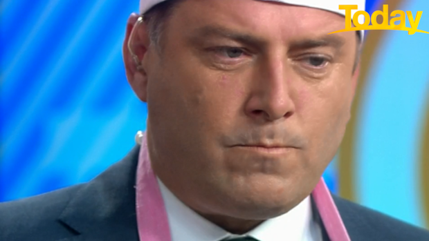 This is the face of someone who has made a spicy mistake. 