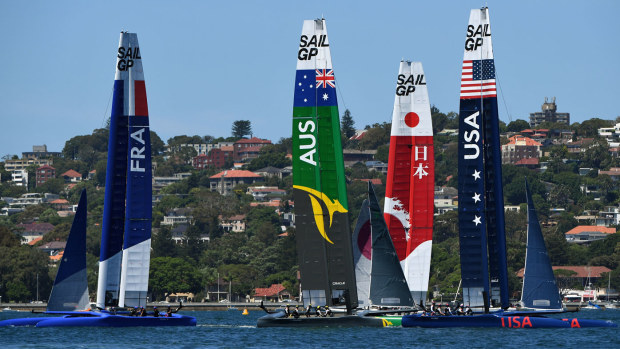 France, Japan, USA and Australia race