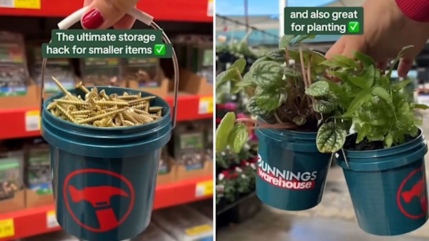 Bunnings has launched a mini version of its iconic bucket for $1