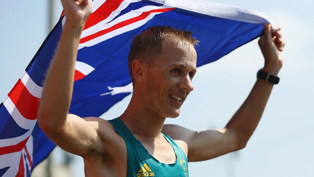Jared Tallent of Australia in the 2016 Olympics