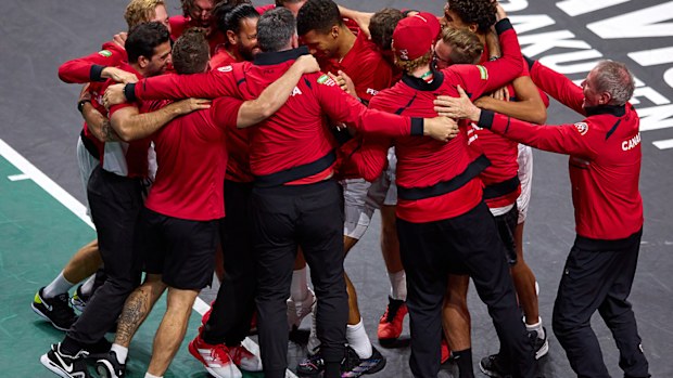 Canada claimed its first Davis Cup with victory over Australia in the final.