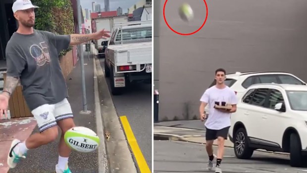 Quade Cooper's hilarious Instagram stitch-up