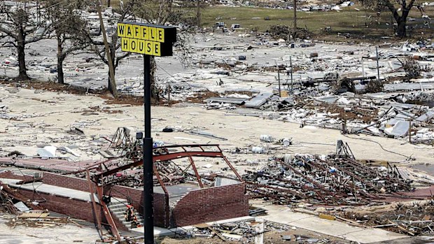 Waffle House restaurants are designed to open quickly after a natural disaster.