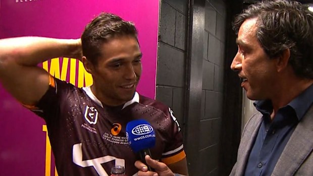 Te Maire Martin and Johnathan Thurston