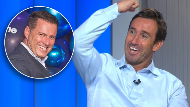Andrew Johns sledges Karl Stefanovic