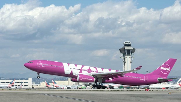 Wow Air plane