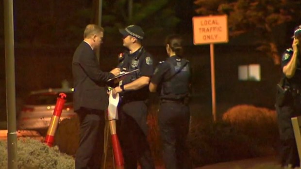 The gunman was arrested shortly after the incident
