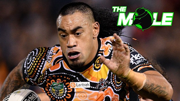 Mahe Fonua of the Wests Tigers