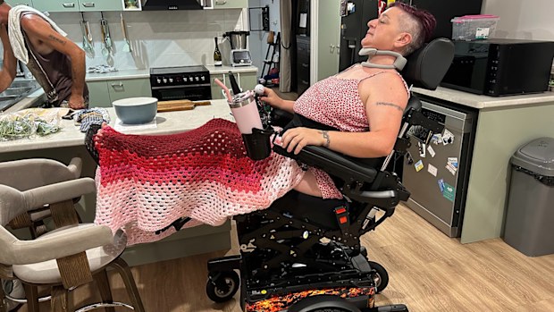 Tracee Forth lives with a disability and has been mostly bedbound since a fall in July 2023.