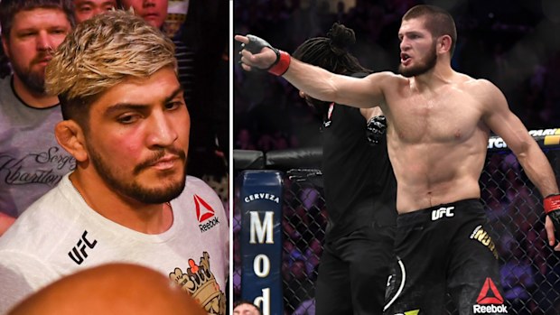 Dillon Danis and Khabib Nurmagomedov at UFC 229