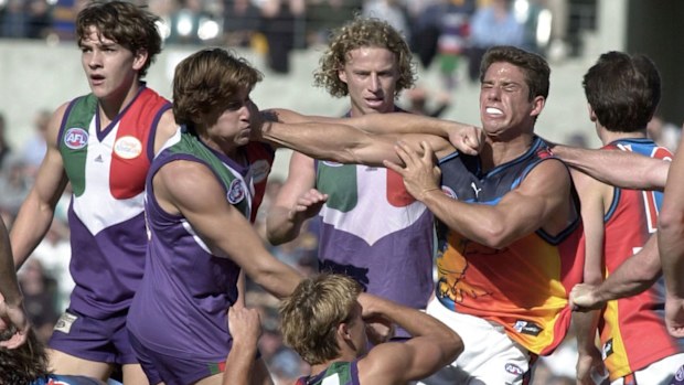 Fremantle v West Coast fight
