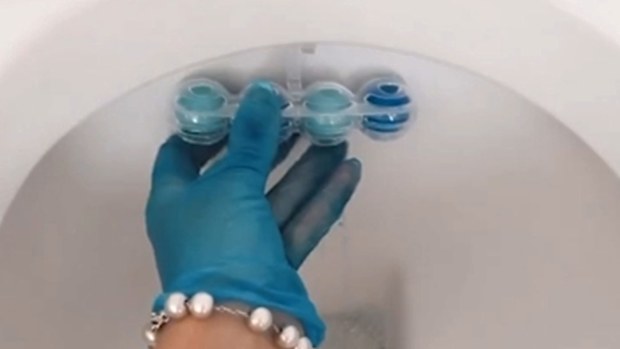 Toilet cleaning hack
