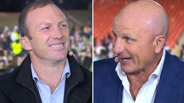 Darren Lockyer and Peter Sterling