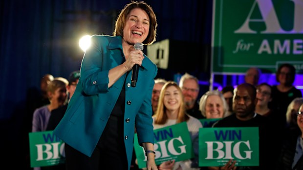 Amy Klobuchar was recently endorsed by the New York Times, alongside rival Elizabeth Warren.