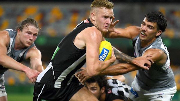Jaidyn Stephenson of Collingwood. (Getty)