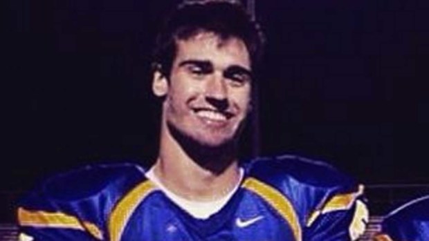 Missing US student Endicott Ackerman. (Instagram)