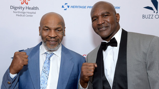 Evander Holyfield Mike Tyson