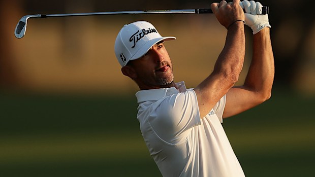 Wade Ormsby in action during the first round of the Australian Open.