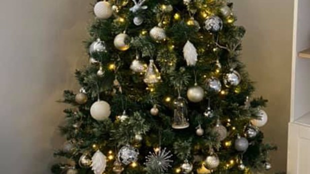 Woman shares Christmas tree hack