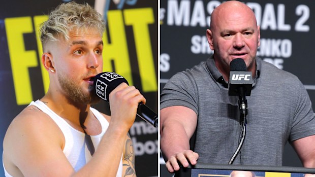 Jake Paul, Dana White