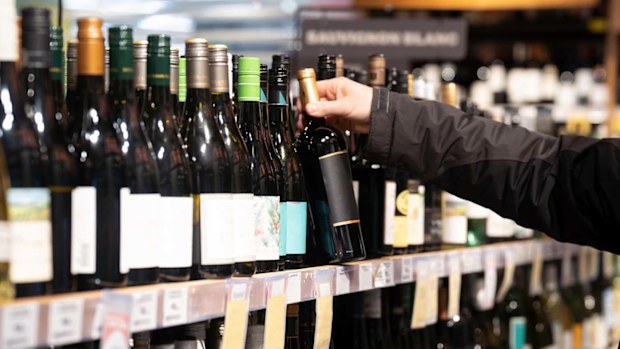 Australian wine exports are down, partly due to more people across the world drinking less.