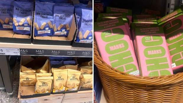 Coles news M&S foods in supermarkets but only metro and near fulfillment centres online
