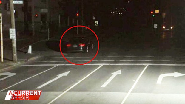 Another infringement notice showed the Audi running another red light in Collingwood on January 11. 