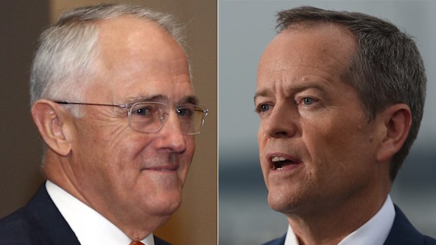 Prime Minister Malcolm Turnbull and Opposition Leader Bill Shorten. (AAP)