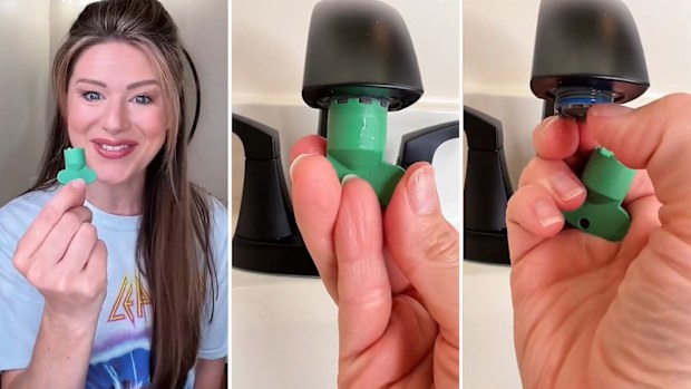 TikTok cleaning tip sink tap aerator