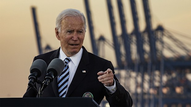 Joe Biden's approval ratings are in the doldrums.