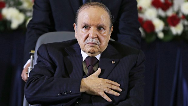 Abdelaziz Bouteflika suffered a stroke in 2013.