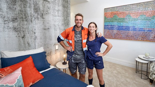 Jesse and Mel week one room reveal