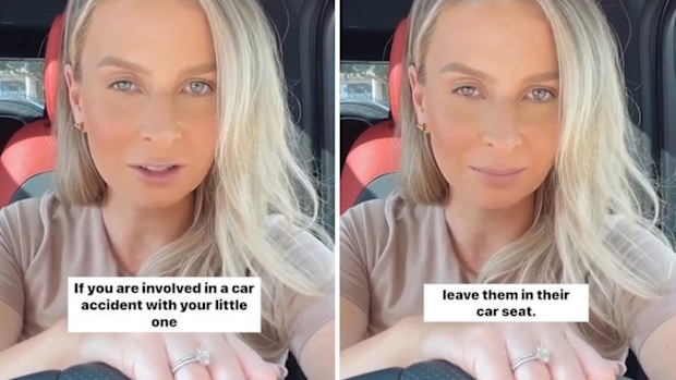 Ex-paramedic explains why you need to keep your child in their car seat if you've been in a car accident