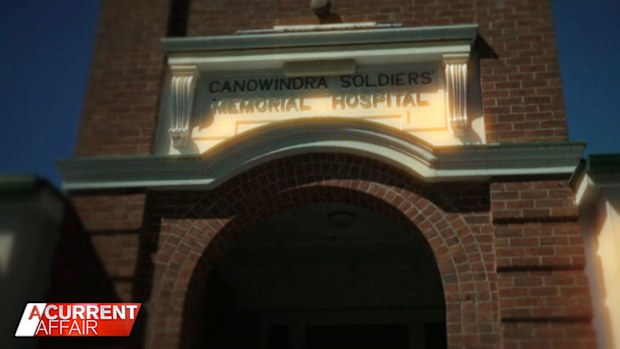 Sam raced Imogen to Canowindra's hospital.