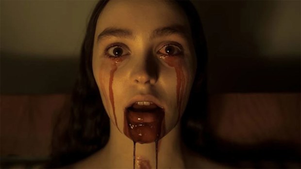 Lily-Rose Depp in the 2024 remake of Nosferatu.