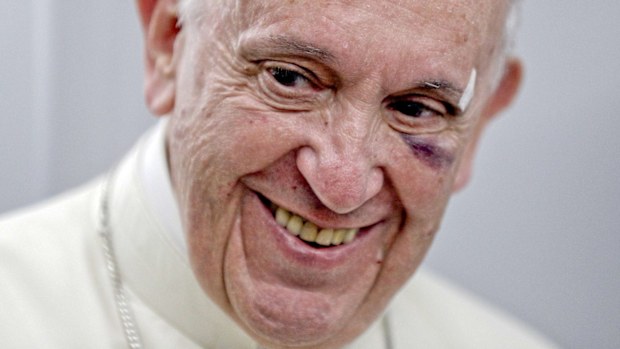 Pope Francis. (AAP)