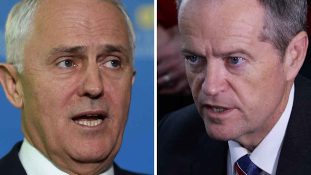 Malcolm Turnbull and Bill Shorten. (AAP)