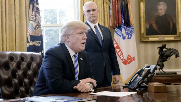 Donald Trump and Mike Pence. (AP)