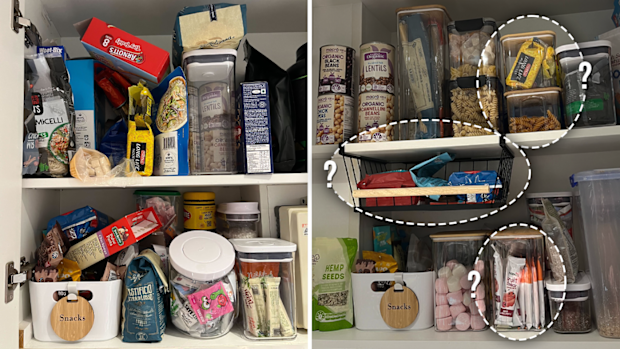 Kmart kitchen pantry organisation