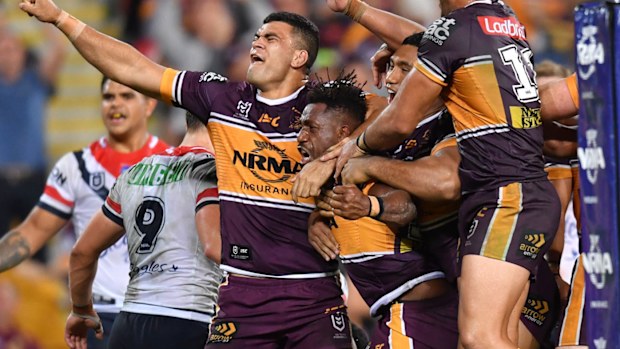 James Segeyaro stars for Brisbane