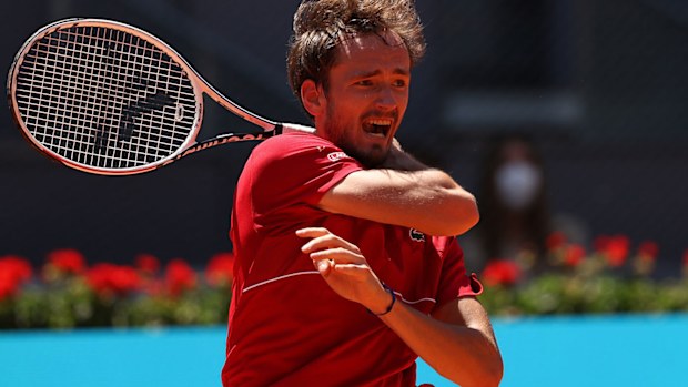 World No.2 Daniil Medvedev's struggles on clay continue.
