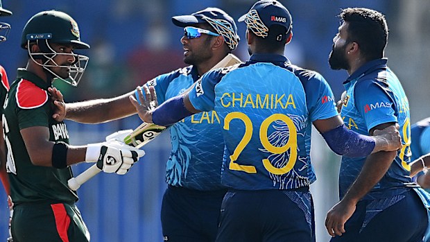 Litton Das and Lahiru Kumara