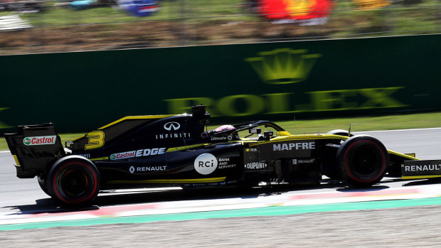 It was another frustrating day for Daniel Ricciardo