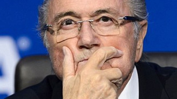 FIFA president Sepp Blatter.